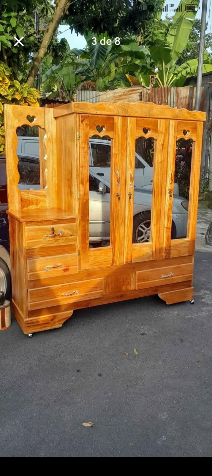 Juego de sala verde clásico - Imagen 3