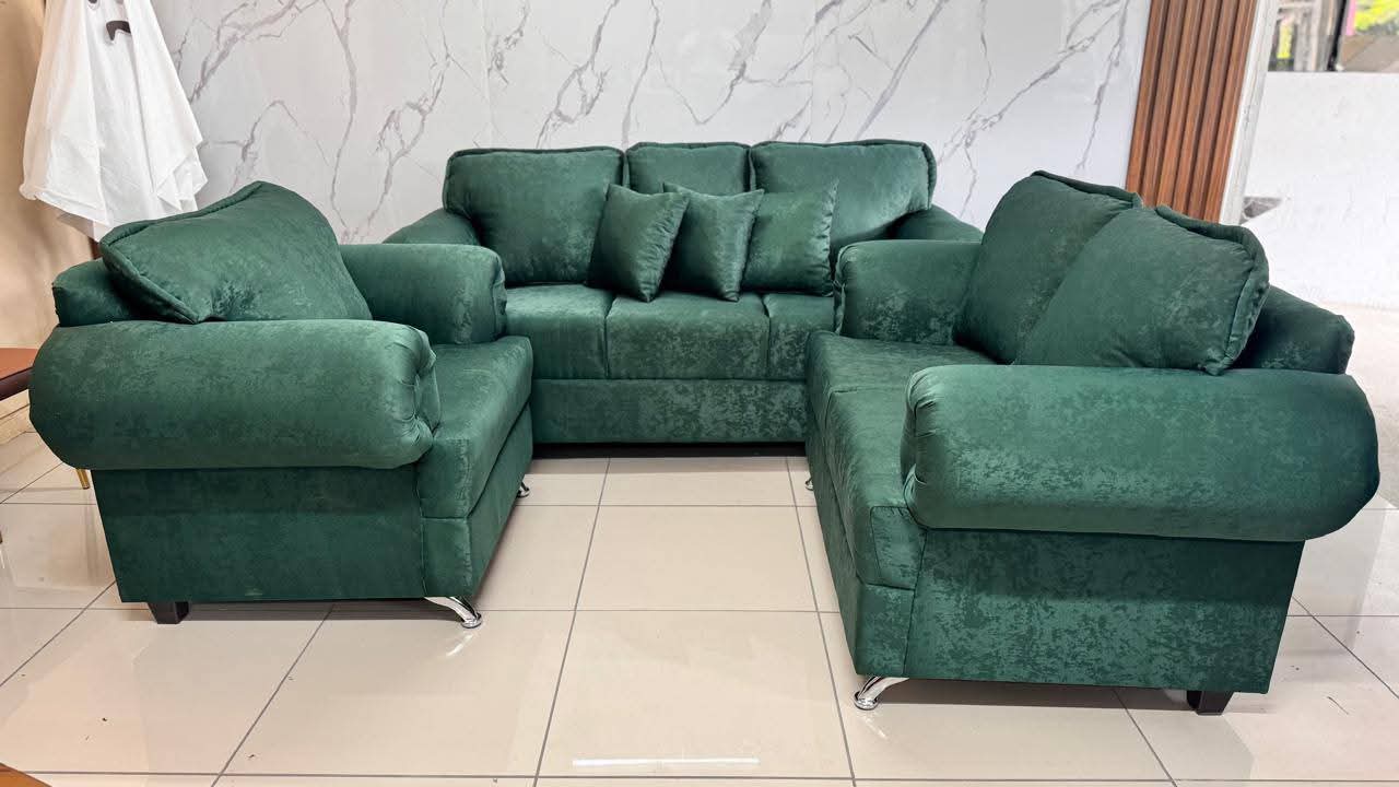 Sofá modular relax L verde con portavasos - Imagen 3