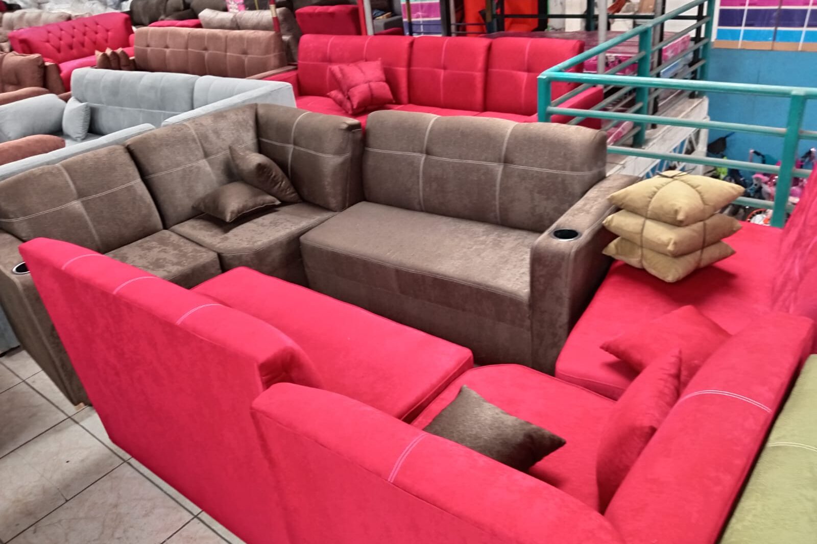 Sofá seccional en U