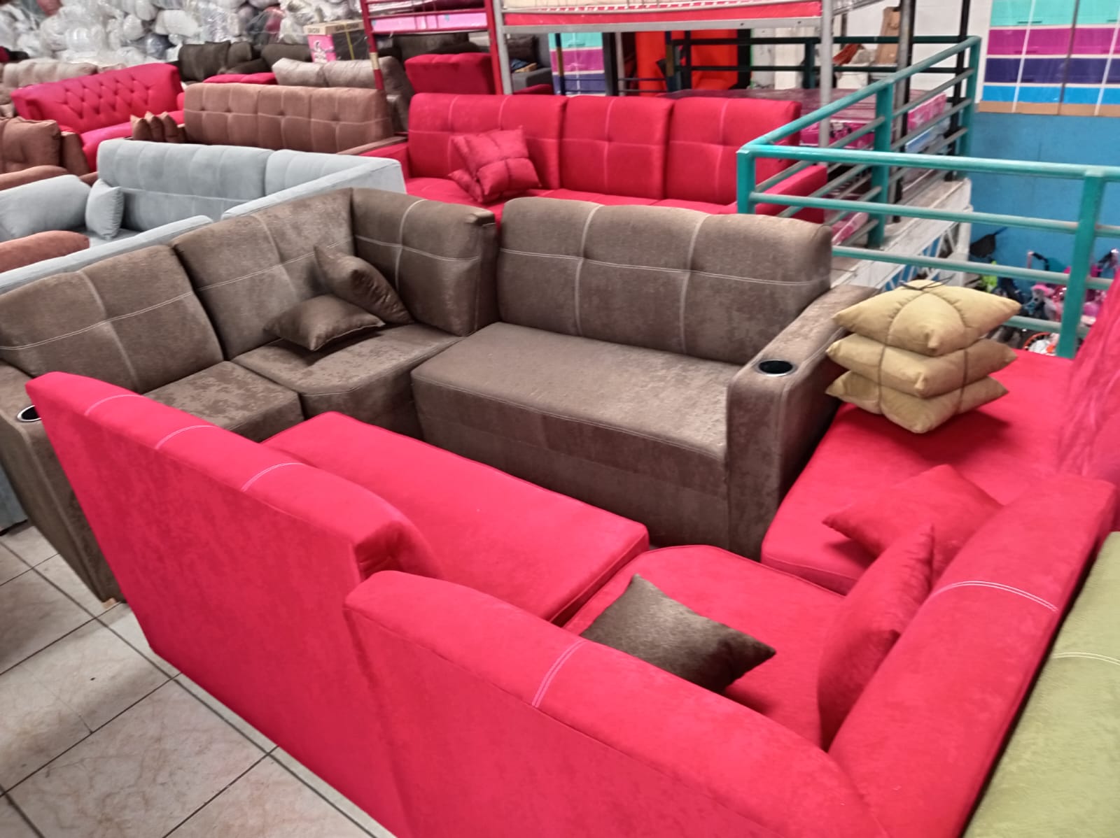 Comedor elegance azul 4P con sillas - Imagen 4